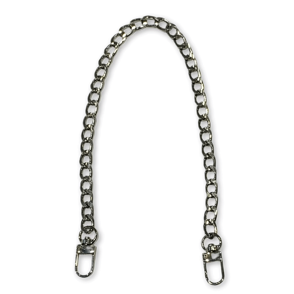 16" Silver Chain Chain for Shoulder Strap Bag Strap Accessory AHDORNED