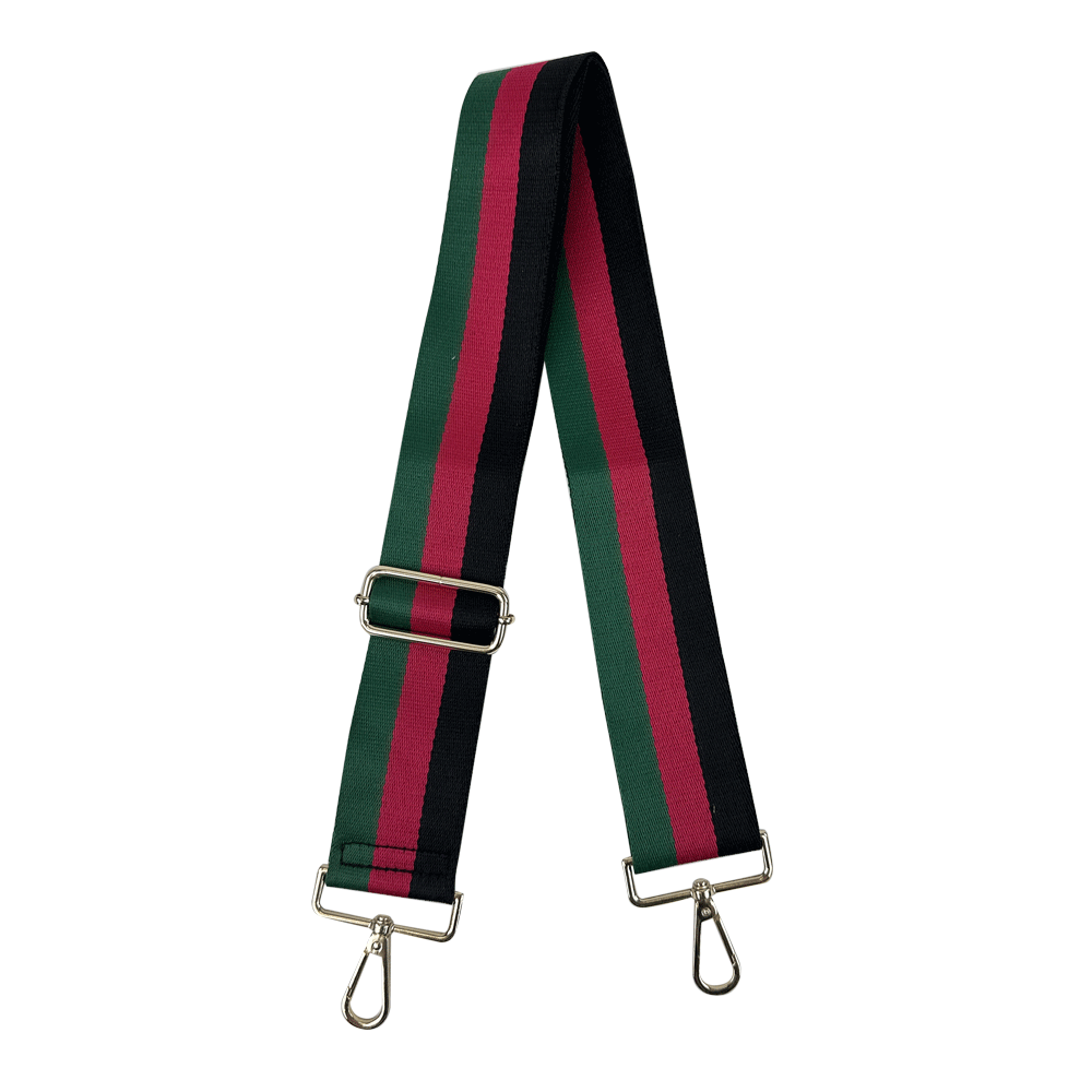 Fashion Adjustable Shoulder Bag Strap Colored Braided Striped