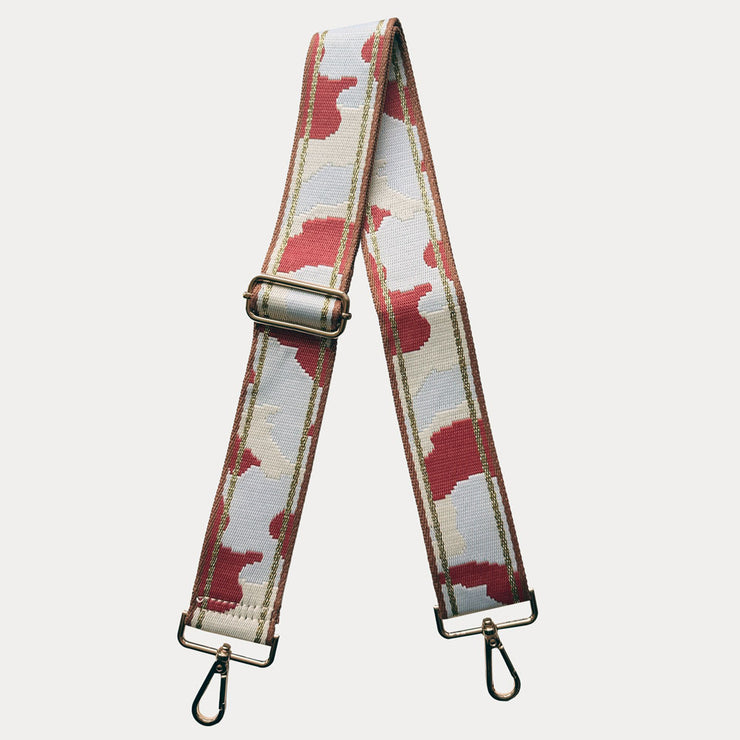 Ahdorned - Camo Bag Strap Silver Hardware main image 1