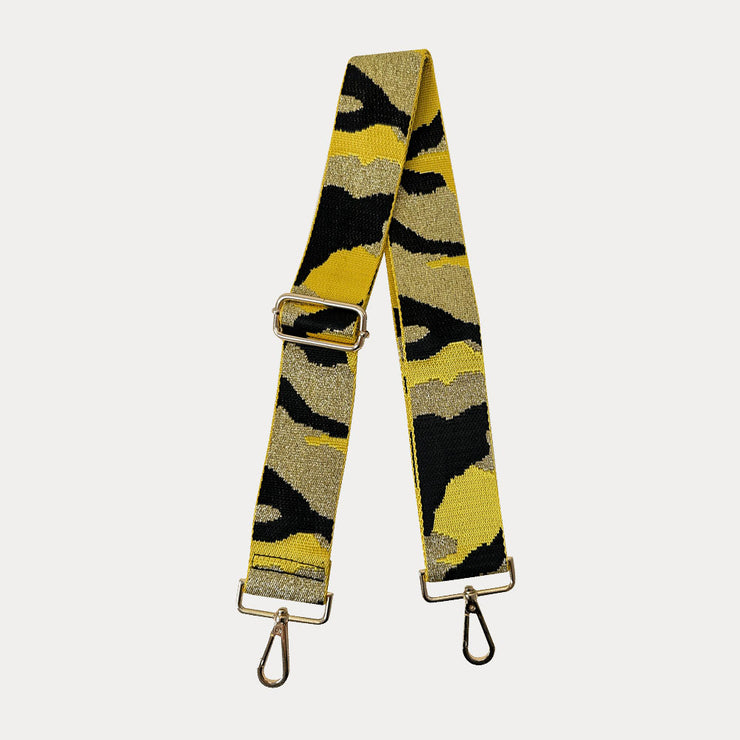 Ahdorned - Camo Bag Strap Silver Hardware