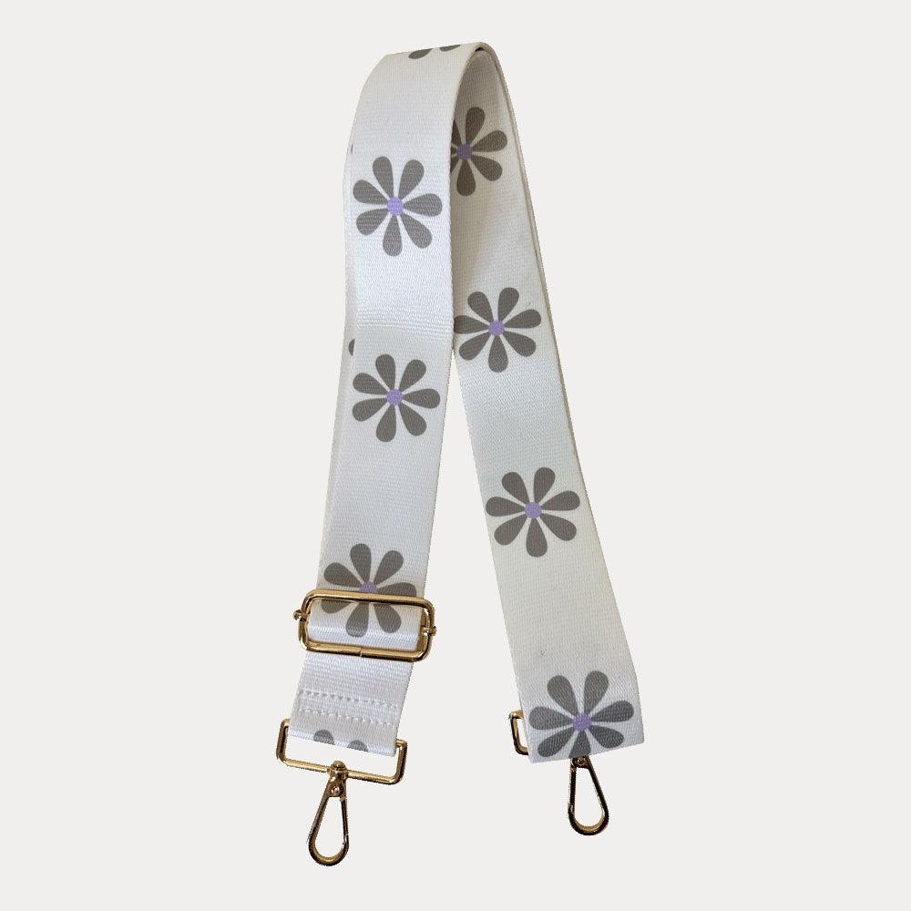 Printed Flower Interchangeable Bag Strap