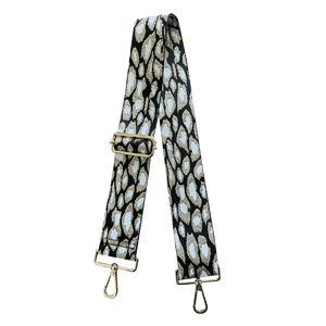 Glitter Animal Interchangeable Woven Bag Strap