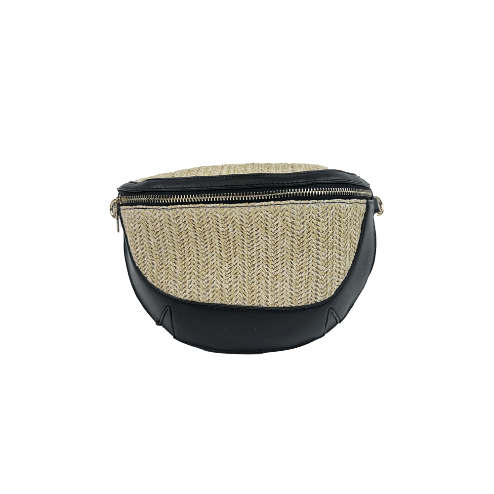 Raffia bum bag discount