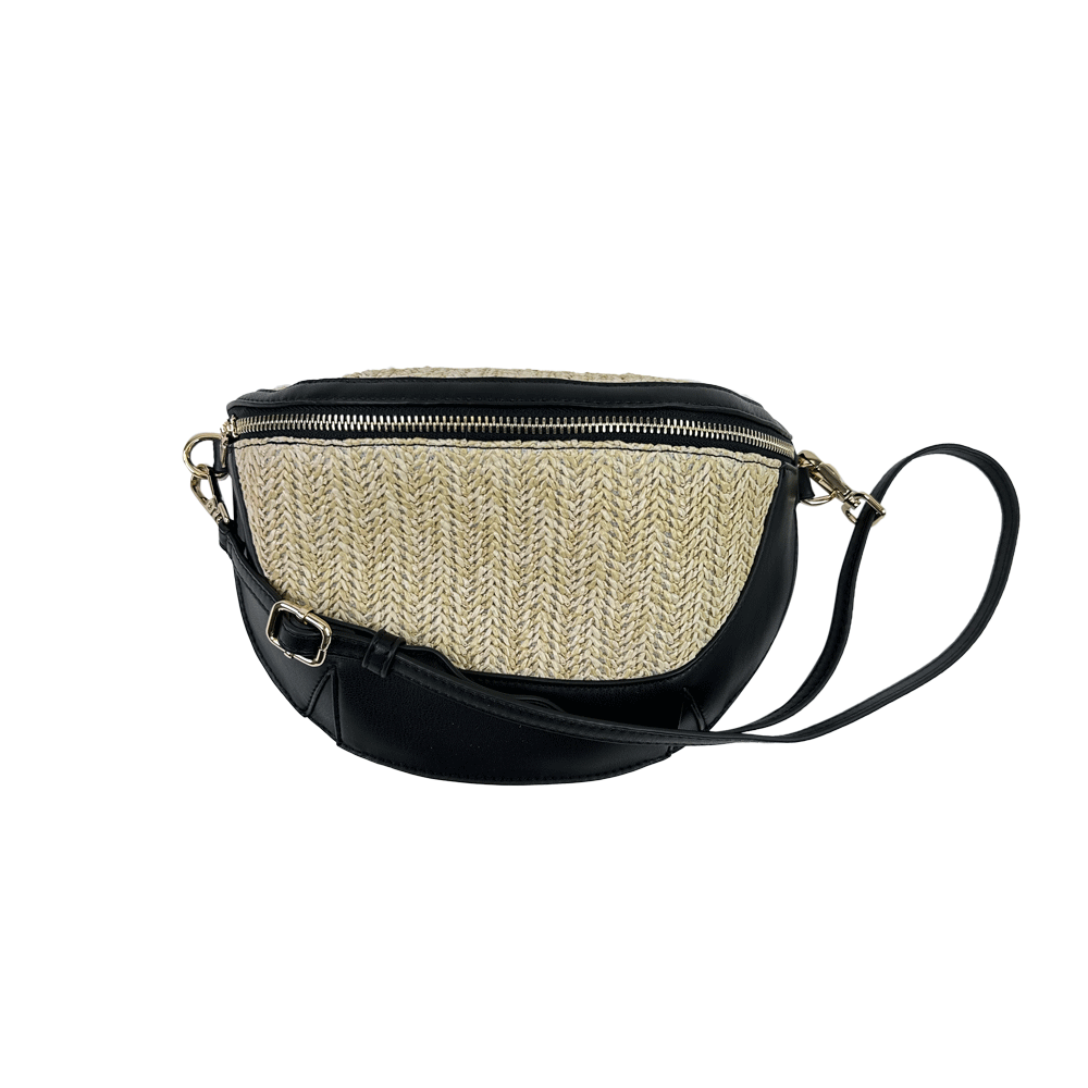 Raffia fanny pack sales