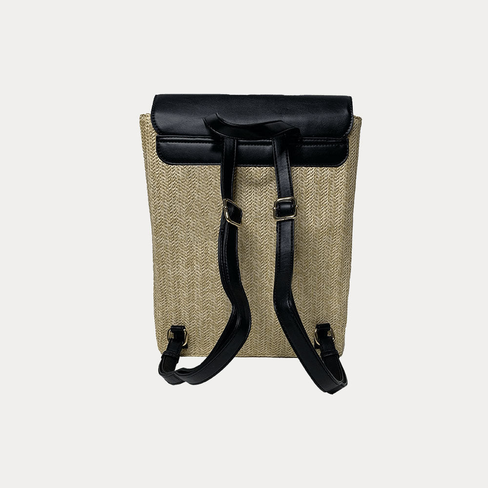 Chelsea Raffia Backpack | Women's Raffia Crossbody Backpack