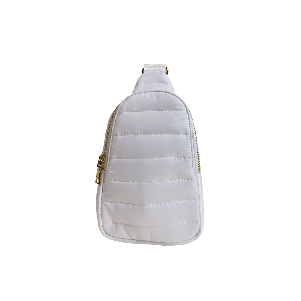Kent Quilted Recycled Nylon Sling Pack | Michael Kors Canada