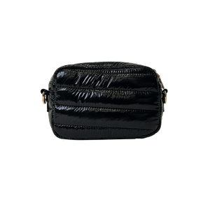Ella Quilted Puffy Zip Top Messenger