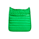 Everly Green Apple Quilted Nylon Messenger Bag