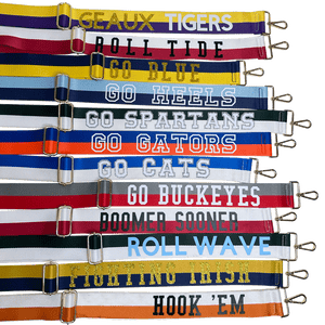 Varsity Customizable Interchangeable Woven Bag Strap