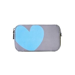 Jamie Heart Camera Bag w/Interchangeable Bag Strap