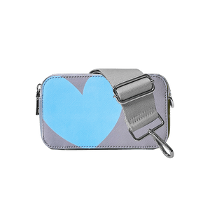 Jamie Heart Camera Bag w/Interchangeable Bag Strap