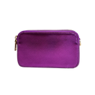 Metallic Purple Jamie Bag- Strap not included