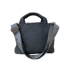 Lily Grey Woven Neoprene Tote