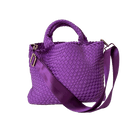 Lily Lilac Woven Neoprene Tote