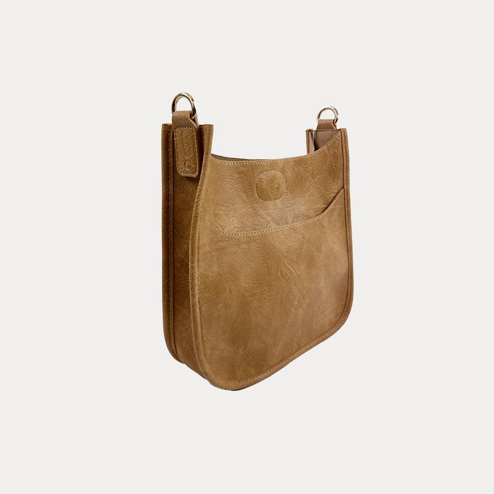 Mini Vegan Leather Messenger | Classic Women's Messenger Bag