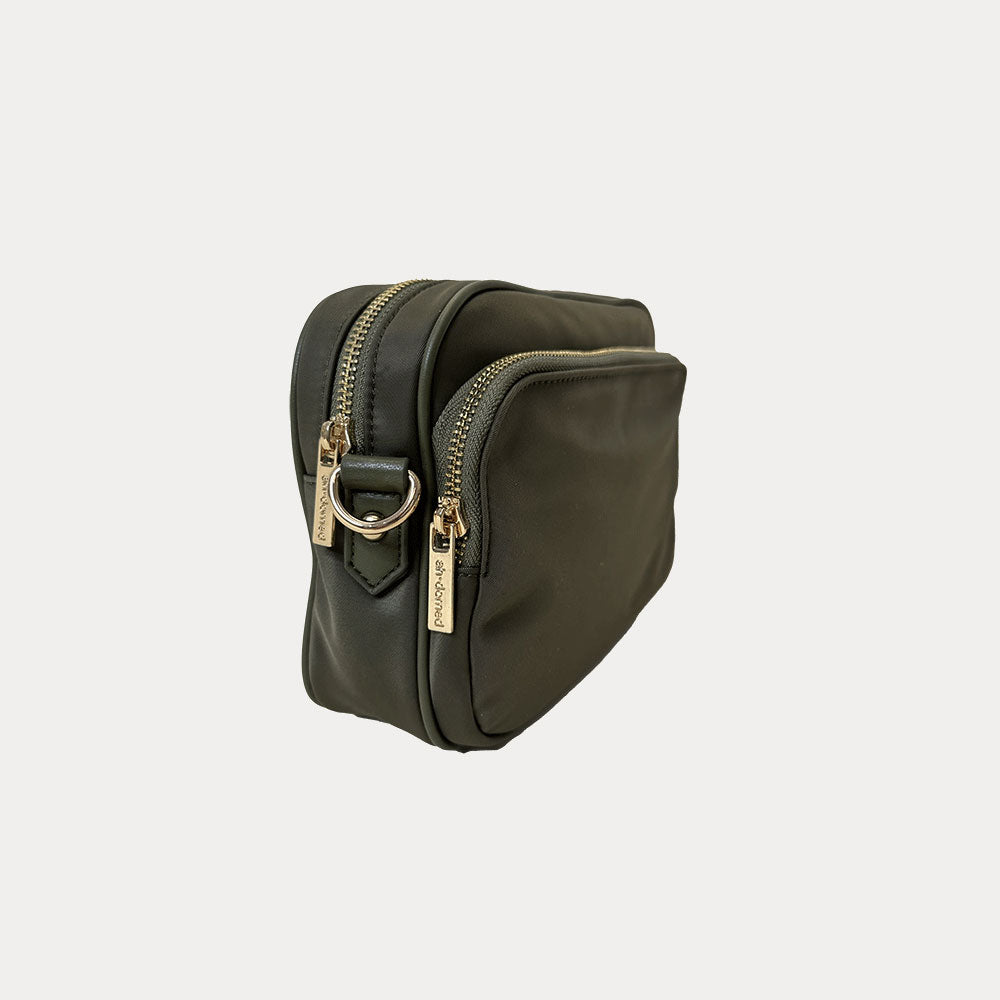 Natalia Nylon Small Messenger | Small Crossbody Messenger Bag