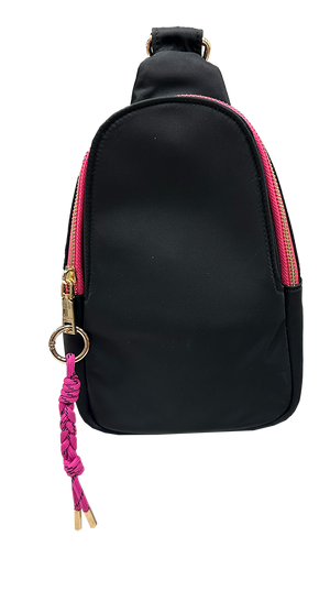 lola crossbody bag strap pink