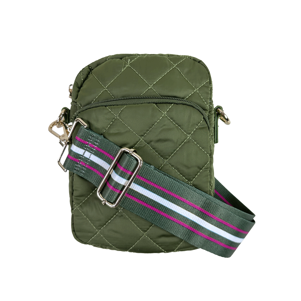 Macy Lightweight Quilted Nylon Crossbody