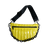 Reese Quilted Sling/Waist Bag w/Black Resin Chain & 2" Solid Black Adjustable Strap