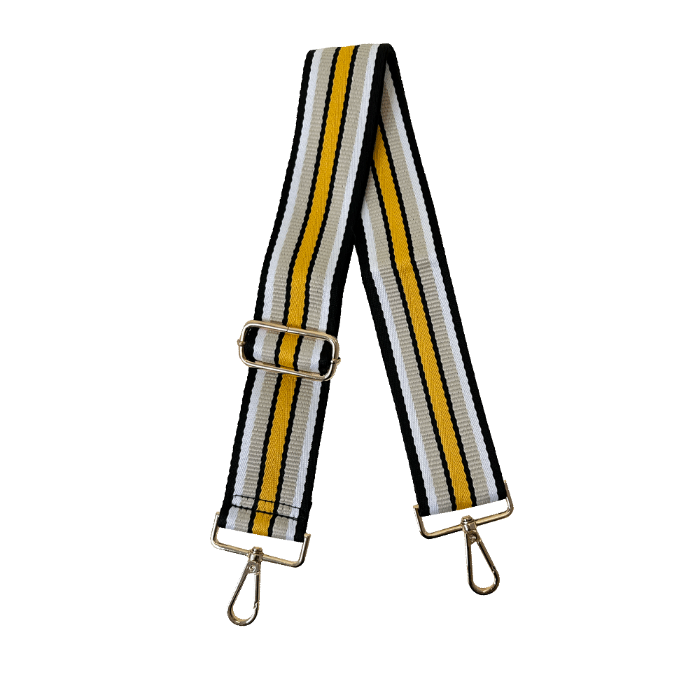 Fashion Adjustable Shoulder Bag Strap Colored Braided Striped