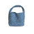 Diana Woven Denim Slouchy Shoulder Bag