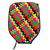 Multi Colored Neoprene Pickleball Paddle Cover