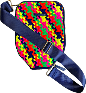 Multi Colored Neoprene Pickleball Paddle Cover