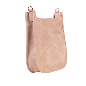 Classic Vegan Leather Messenger